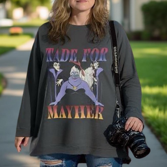 TORRID Disney Villains Classic Sweatshirt NWT Size 2X - Picture 13 of 13